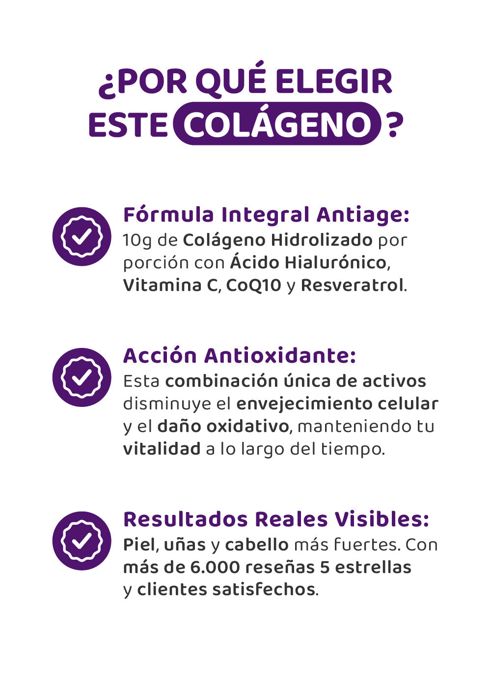 Colágeno Hidrolizado Bebible Antiage