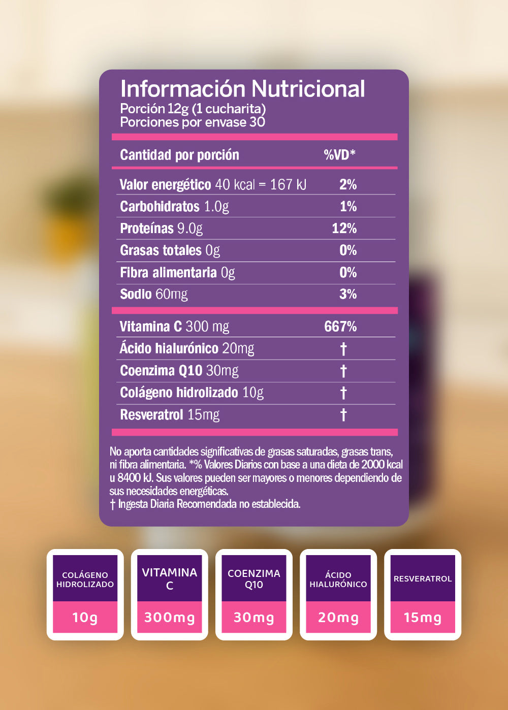 Colágeno Hidrolizado Bebible Antiage