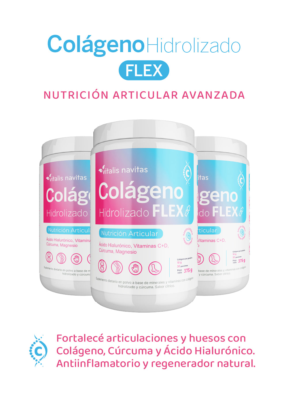 Colágeno Hidrolizado Bebible Flex Articulaciones