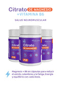 Citrato de Magnesio + Vitamina B6