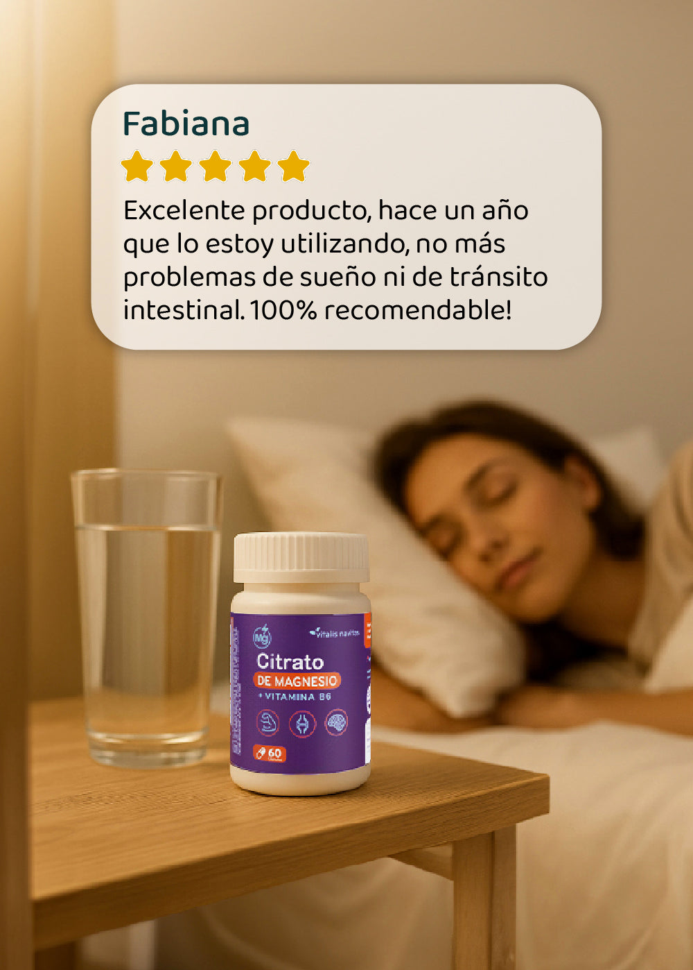 Citrato de Magnesio + Vitamina B6