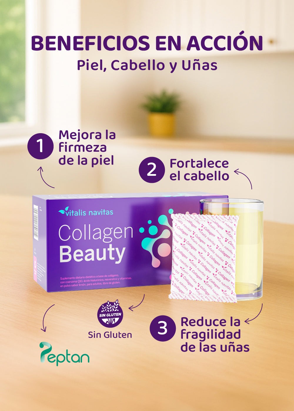 Collagen Beauty con PEPTAN