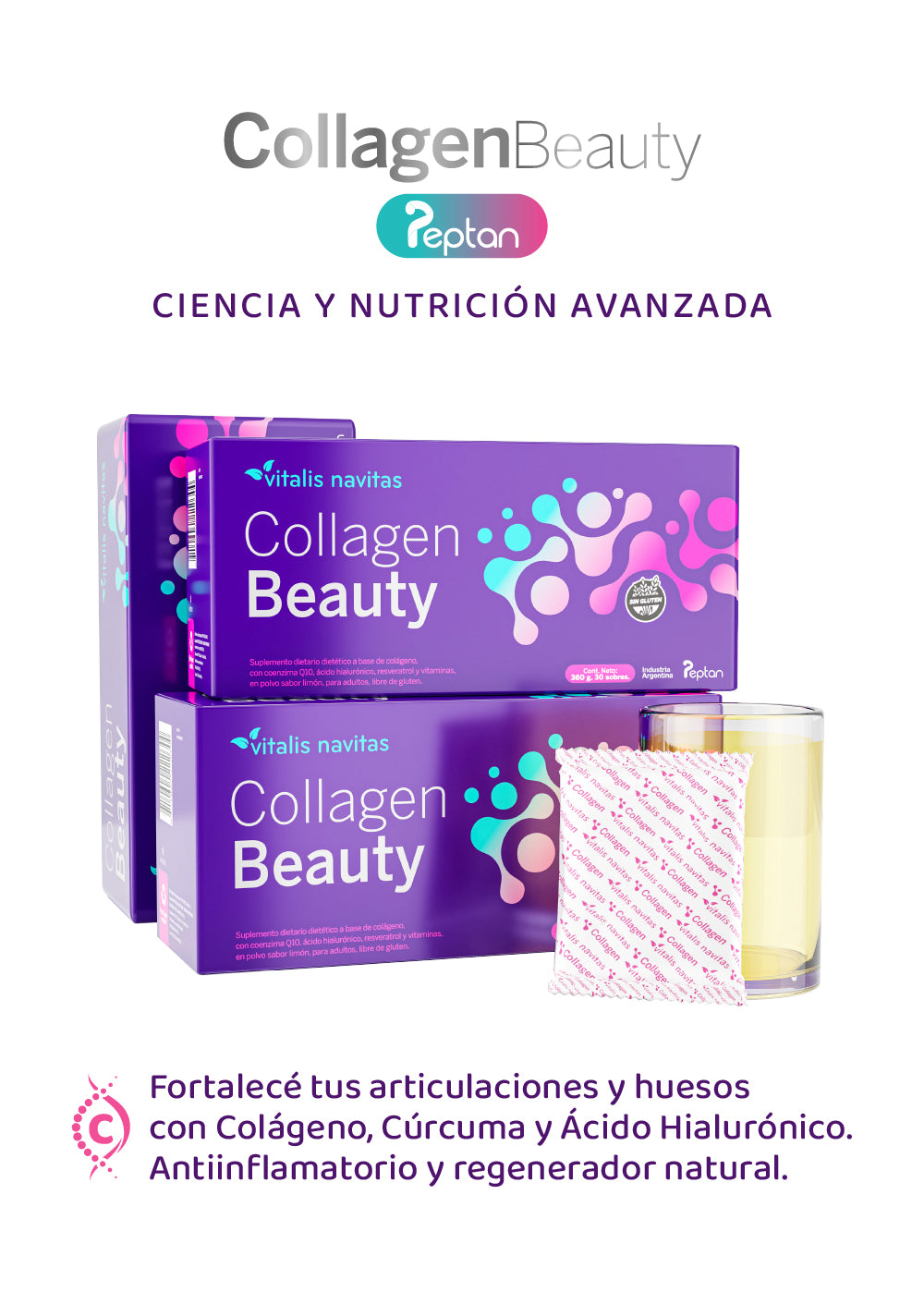 Collagen Beauty con PEPTAN