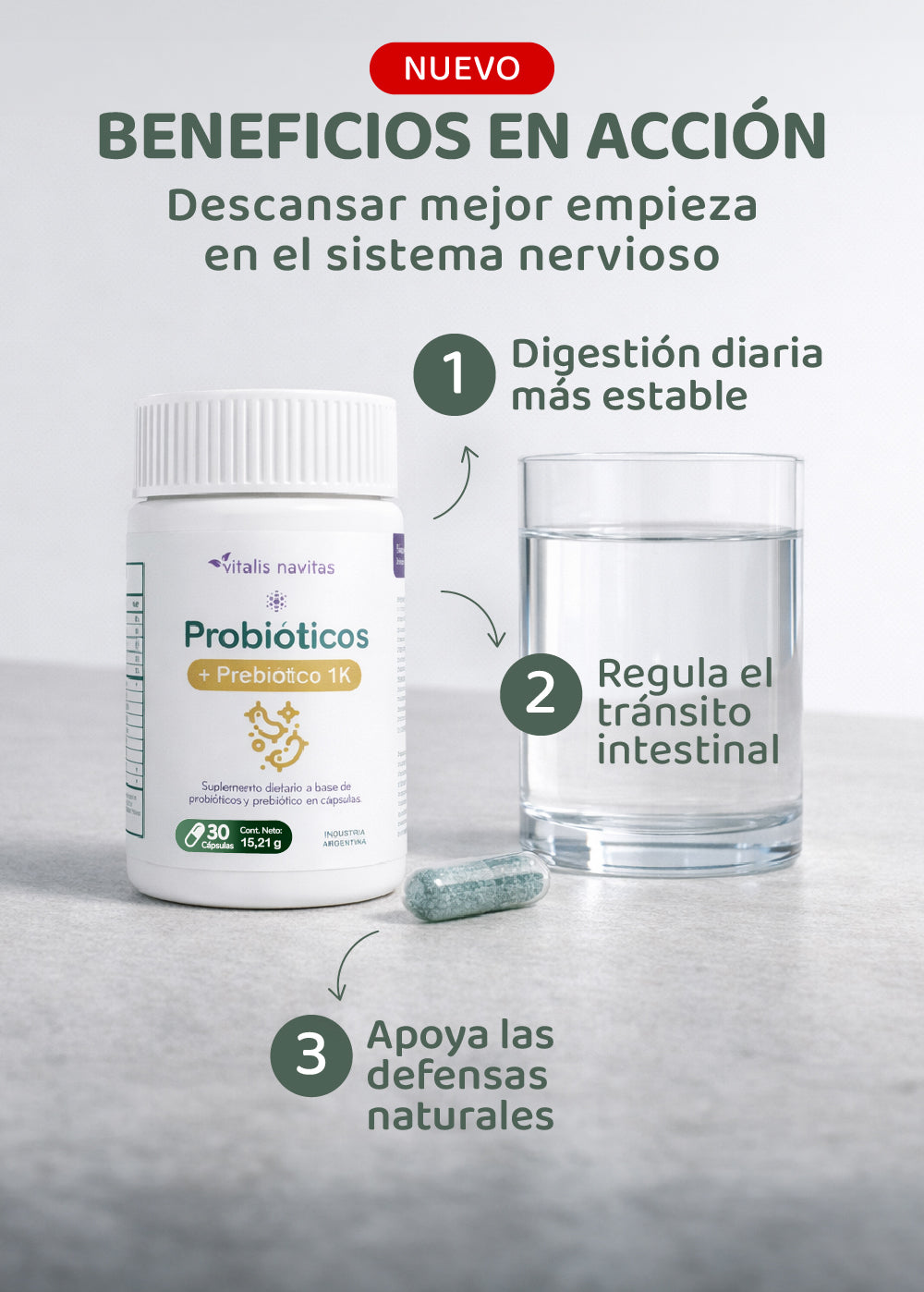 Probióticos + Prebiótico 1K