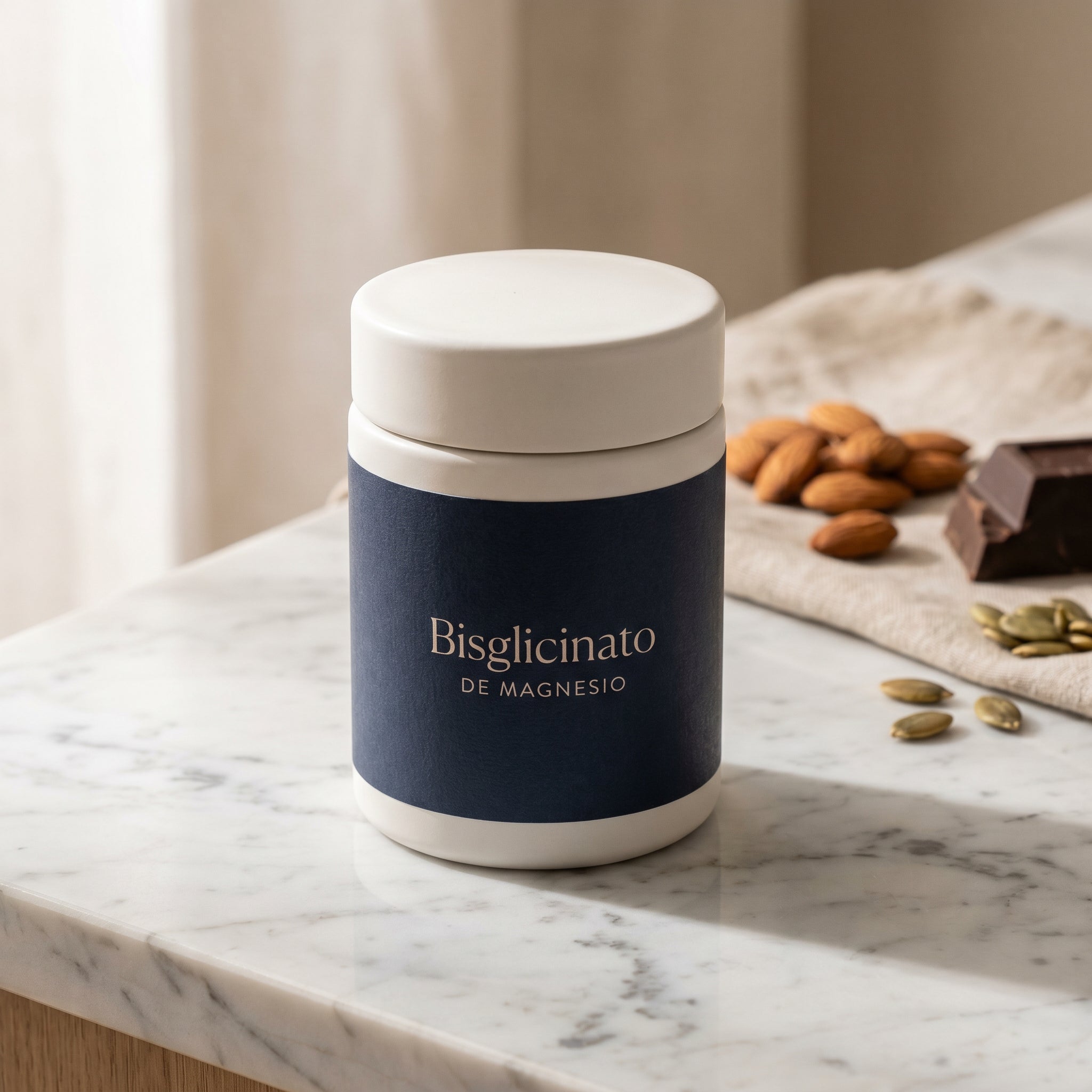 Magnesio Bisglicinato - Render Premium Vitalis Navitas